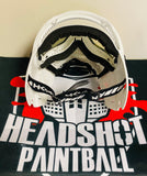 HSTL SKULL GOGGLE - WHITE W/ CLEAR LENS