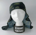 Headshot Headwrap - Dark Camo