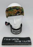 Headshot Headband - USMC Camo