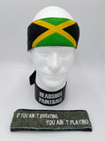 Headshot Headband - Jamaica Flag