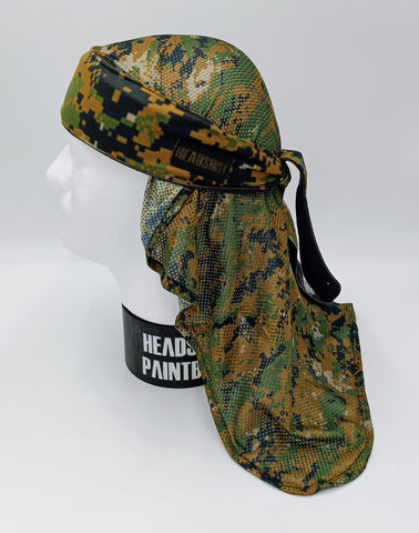 Headshot Headwrap - USMC Camo