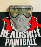 HSTL SKULL GOGGLE - GREY W/ CLEAR LENS