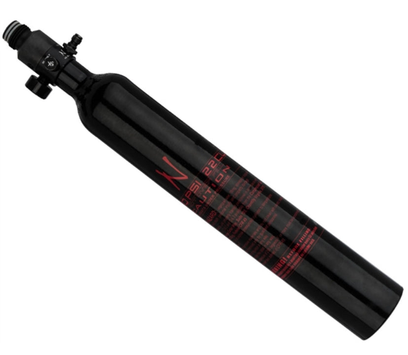 Ninja Aluminum Flat Bottom Compressed Air Tank w/ Adjustable Regulator ...