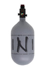 Ninja 68/4500 SL2 Carbon Fiber Air Tank with Adjustable Regulator - Matte Gunsmoke Grey/Black