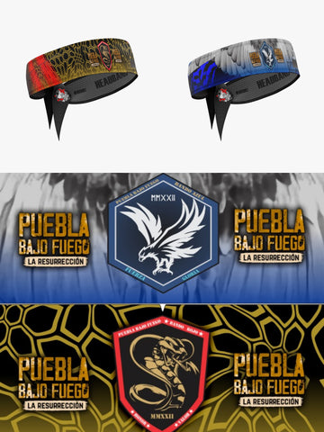 Headshot Headband - Puebla Bajo Fuego